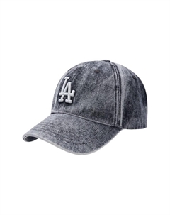 Хлопковая бейсболка унисекс тёмно-серого цвета, Dark Gray Mlb