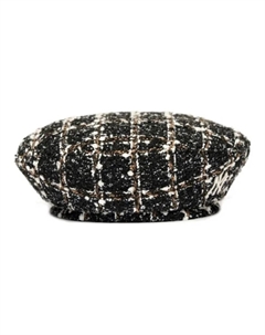 Хлопковая вискозная нейлоновая берет, Black Mlb