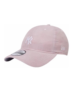 Хлопковая бейсболка мужская розовая, Pink New era