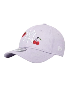 Детская хлопковая бейсболка фиолетовая, Purple New era