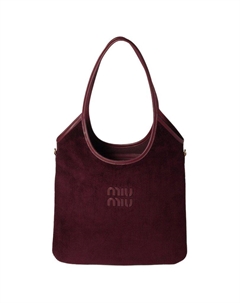 Тканевая сумка-шоппер Miu miu
