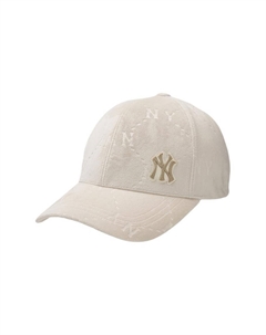 Бейсболка унисекс кремовая, Cream Mlb