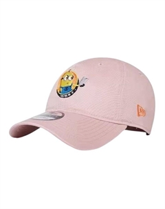 Бейсболка унисекс розовая, Pink New era