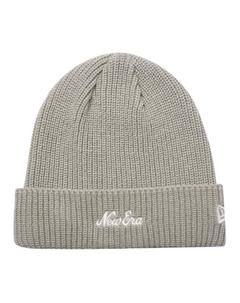 Акриловая вязаная шапка унисекс светло-оливкового цвета, Light Olive Green New era