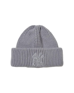 Серая унисекс акриловая шапка, Gray Mlb
