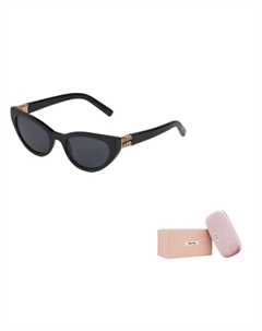 Солнцезащитные очки с логотипом, Black Miu miu