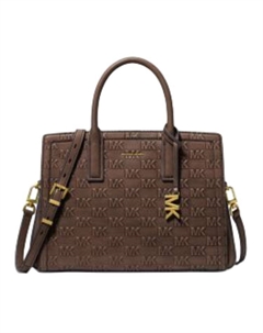 Леди Сумка из овчины средняя шоколадная Michael kors