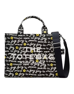 Холщовая сумка-шоппер Сумка для покупок Сумка через плечо Женская сумка среднего размера разноцветная Marc jacobs