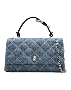 Стеганая джимовая сумка через плечо Marc jacobs