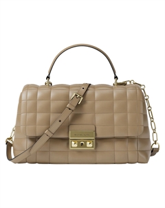 Сумка женская средняя из овчины верблюжья Michael kors