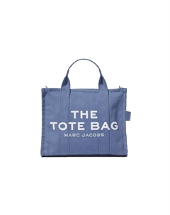 Сумка-тоут среднего размера в цвете синяя тень Marc jacobs