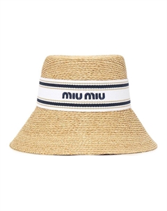 Бейсболка унисекс бежевая, Beige Miu miu