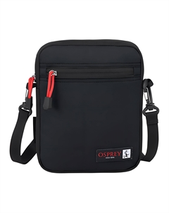 Безразмерная уличная сумка из переработанного нейлона унисекс, Black Osprey