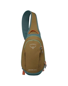 Сумка-слинг из переработанного полиэстера тёмный кофе унисекс, Dark Coffee Osprey