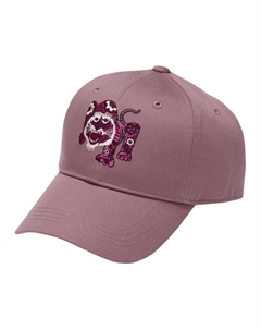 Хлопковая бейсболка унисекс фиолетовая, Purple Onitsuka tiger