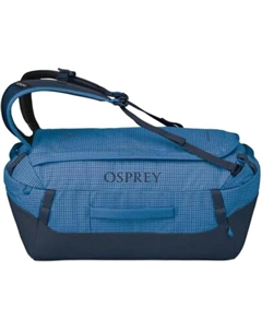 Нейлоновая дорожная сумка 40 литров унисекс синий и тёмно-синий, Blue & Dark Blue Osprey