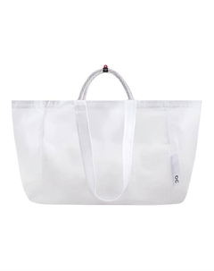 On Сумка путболка унисекс белая, White On running