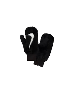 Плюшевые вязаные варежки, Black Nike