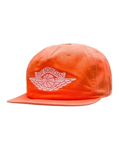 Хлопковая бейсболка унисекс оранжевая, Orange Nike