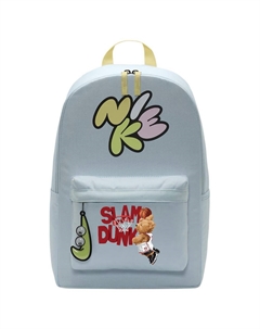 Тканевый рюкзак женский ледниково-голубой и нежно-желтый и светло-лимонный, Basketball Bear Nike