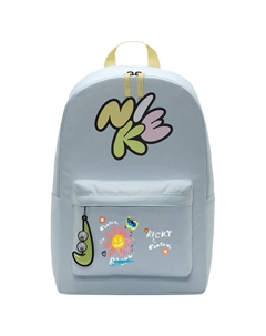 Тканевый рюкзак женский ледниково-голубой и нежно-желтый и светло-лимонный, Graffiti Petal Nike