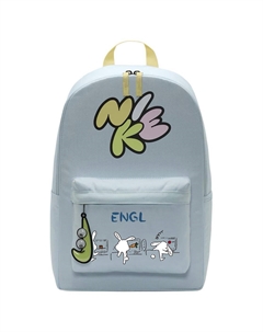 Тканевый рюкзак женский ледниково-голубой и нежно-желтый и светло-лимонный, Internet Rabbit Nike