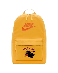 Тканевый рюкзак унисекс оранжевый Hermes, Totoro Ball Cat Nike