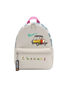 Тканевый рюкзак обычный детский серый белый, Small Wheel Lacquer Nike