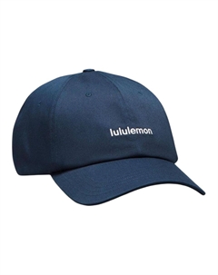 Хлопковая бейсболка унисекс разноцветная, Marine Blue (TRNV/WHT) Lululemon