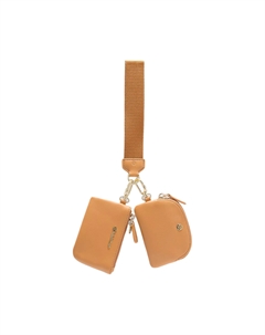 Женский кошелек для монет из искусственной кожи каштанового цвета, Chestnut Lululemon