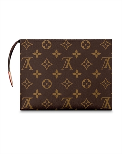 Косметичка 19 Монограмм Коричневая Louis vuitton