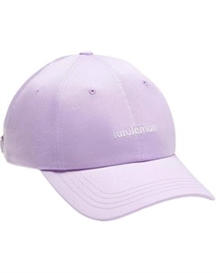 Хлопковая твилловая бейсболка унисекс фиолетовая, Purple Lululemon