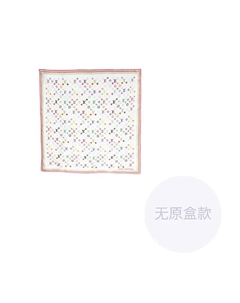 Монохромный разноцветный квадратный шарф, Multicolor Louis vuitton