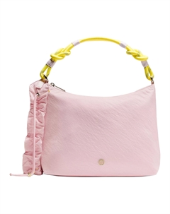 Женская розовая сумка через плечо из нейлона трансформер, Pink Lululemon
