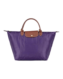 Нейлоновая женская сумка фиолетовая Longchamp
