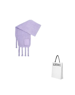Шарф с логотипом, Purple Loewe
