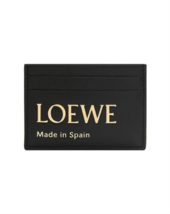 Женский картхолдер из кожи наппа черный Loewe