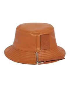 Детализированная рыбацкая шляпа-ведро с логотипом на молнии Loewe