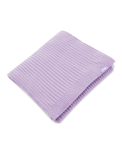 Полиэстеровый вязаный шарф унисекс фиолетовый, Purple Li-ning