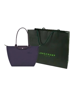 Тканевая сумка для пельменей Женская фиолетовая сумка через плечо Longchamp