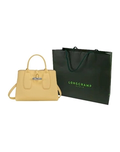 Сумка через плечо из кожи розо Longchamp