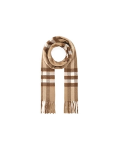 Классический клетчатый шарф, Brown Multicolor Burberry