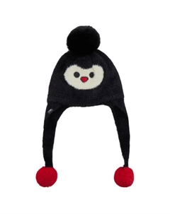 Детская шапка из полиамида черная, Black Li-ning