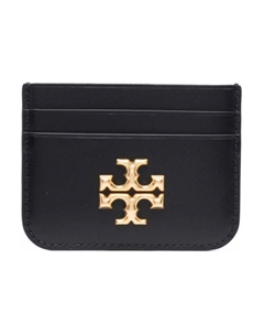 Кожаный картхолдер унисекс черный Tory burch