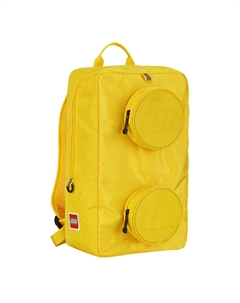 Полиэстеровый рюкзак обычный унисекс желтый, 20204-0024 Casual Bag, Yellow Lego