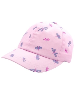 Детская мини-кепка для девочек с подкладкой-бабочкой и липучкой, Rose Maximo