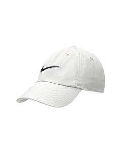 Неструктурированная кепка с логотипом Swoosh, White Nike
