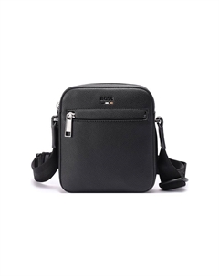 Полиэстеровая сумка через плечо, мужская черная Hugo boss