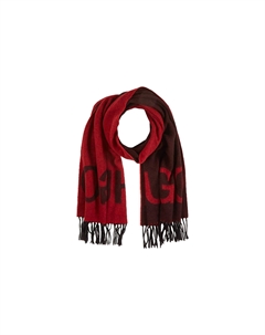 Вязаный шарф мужской красный, Red Hugo boss