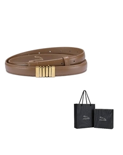 Кожаный корсет-пояс из натуральной кожи, Brown Jaguar